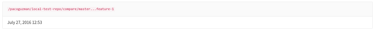 Profiling output