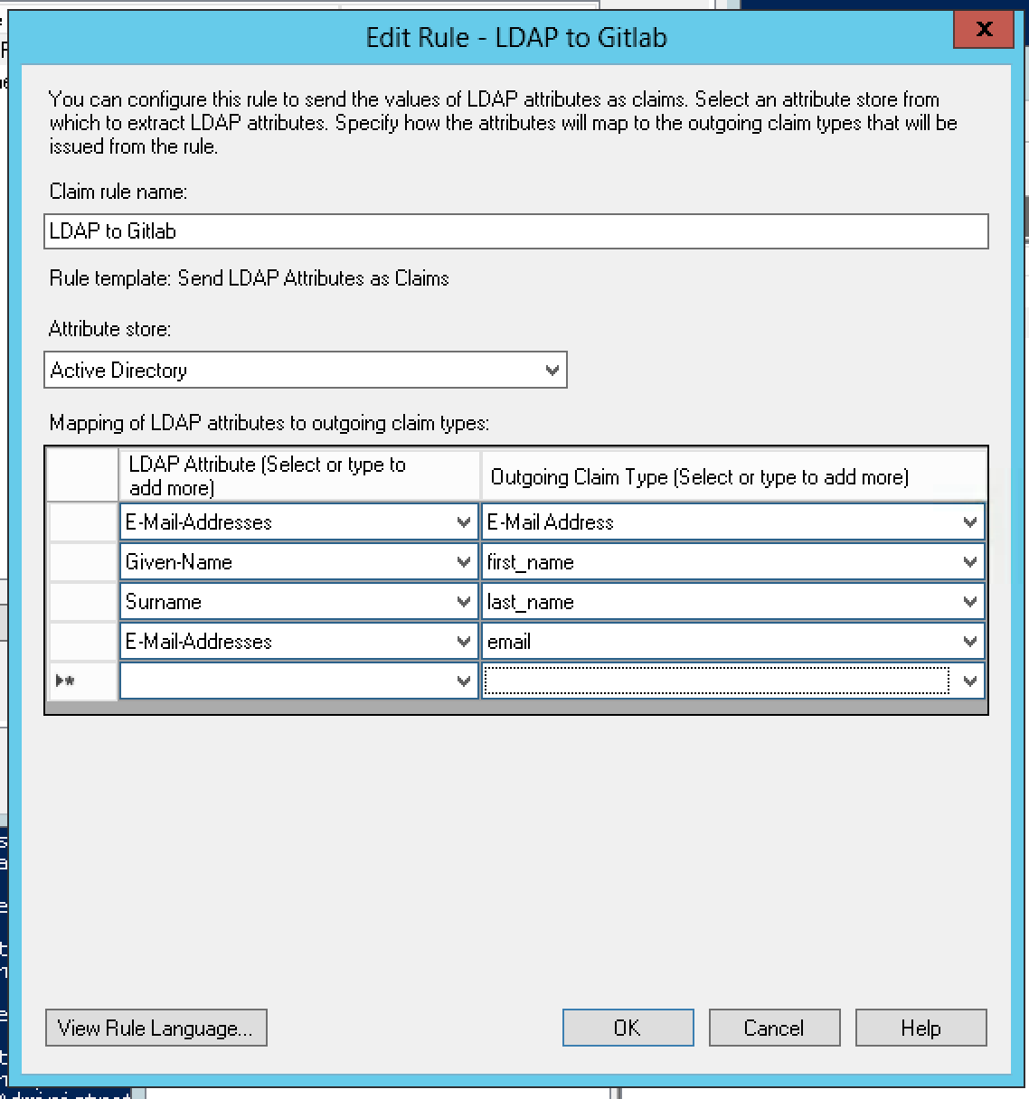 ADFS Configure Assertions