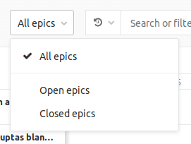 epics state dropdown