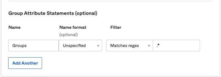 Okta Group attribute