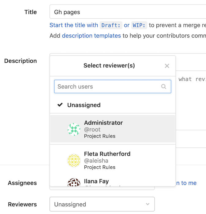 Reviewer approval rules in new/edit form