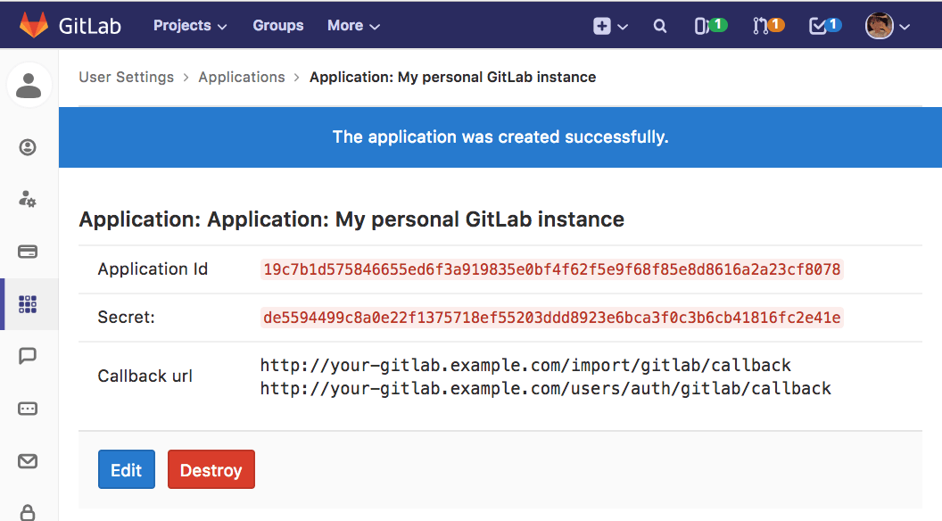 GitLab app