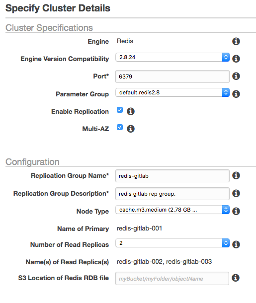 Redis Cluster details