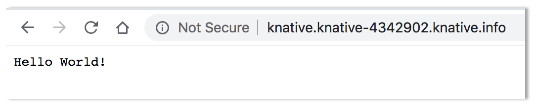 knative app