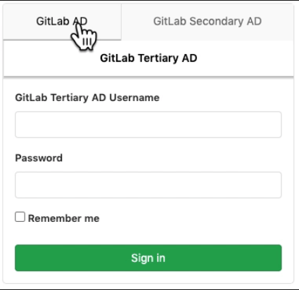 Multiple LDAP servers sign in