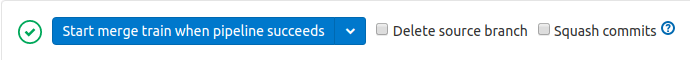 Add to merge train when pipeline succeeds