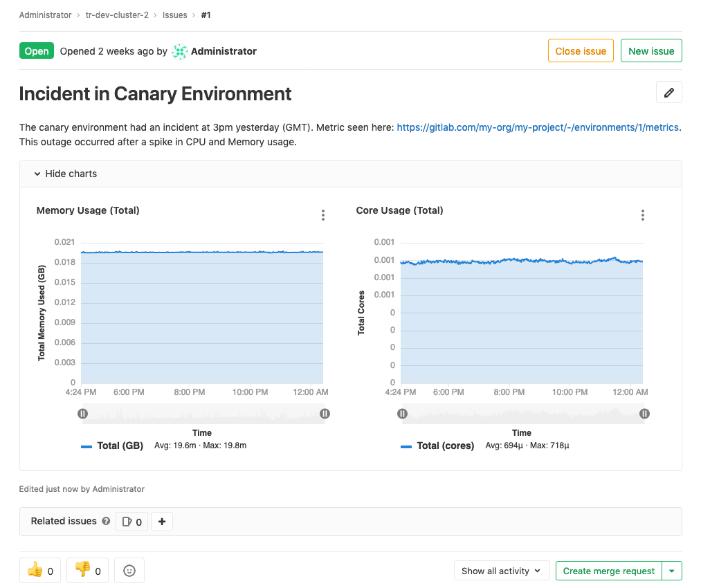 Embedded Metrics