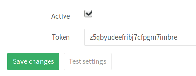 Mattermost copy token to GitLab