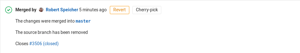 Cherry-pick Merge Request