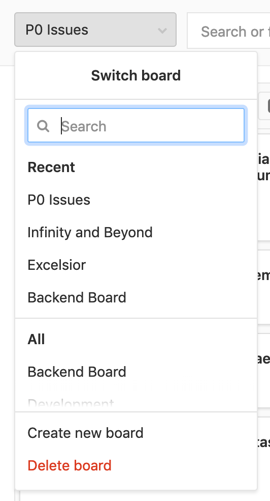 Multiple Issue Boards